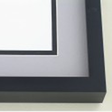 5/8" Flat top Matte Black 1 1/4" deep channel 3/4" image